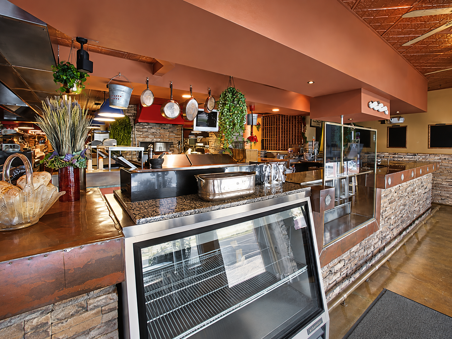 Nickel City restaurant interior detail