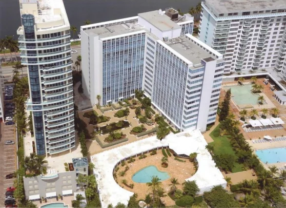 Crystal House condominium property in Miami Beach, Florida