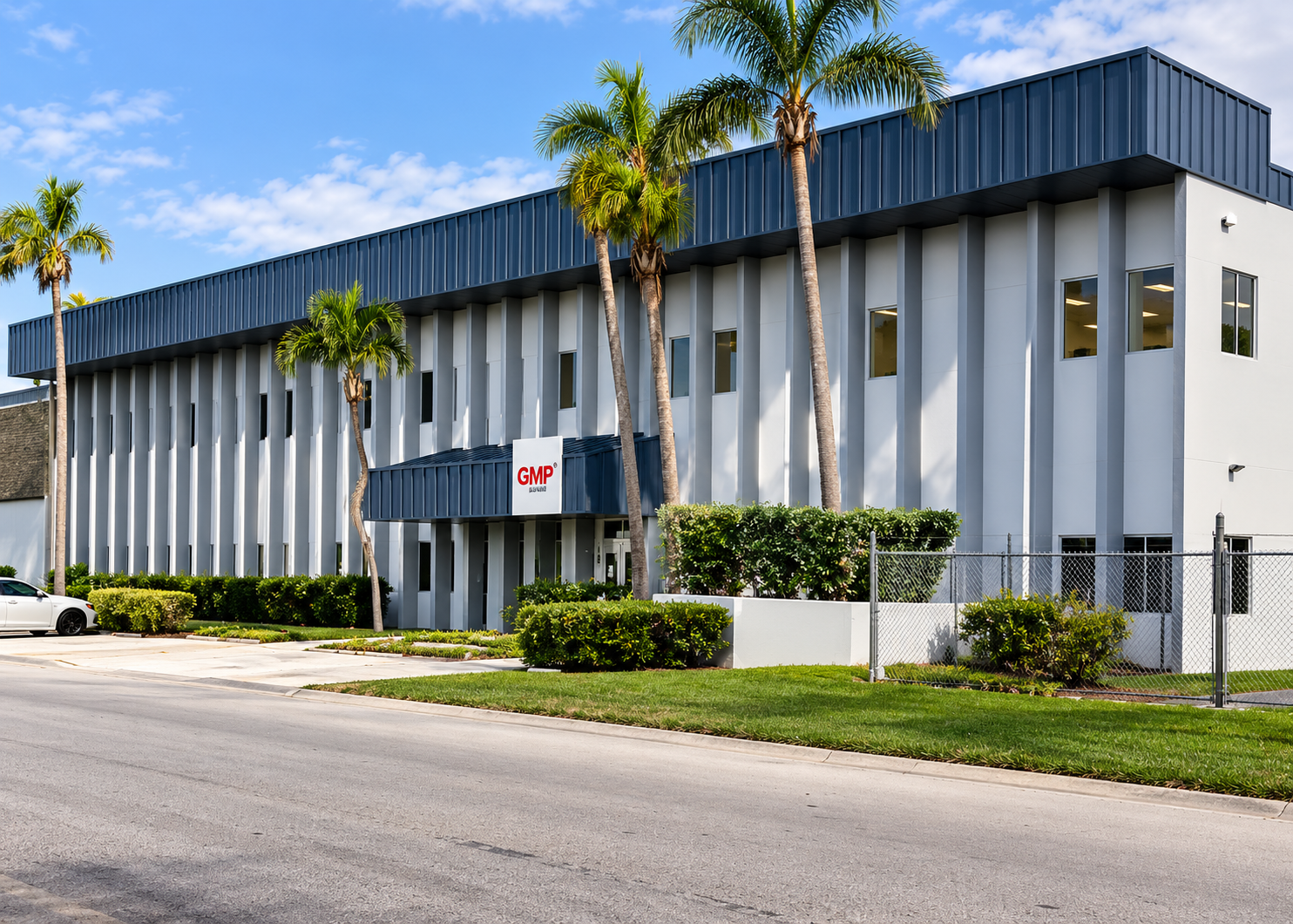 Happy Floors exterior commercial building by Danto Builders
