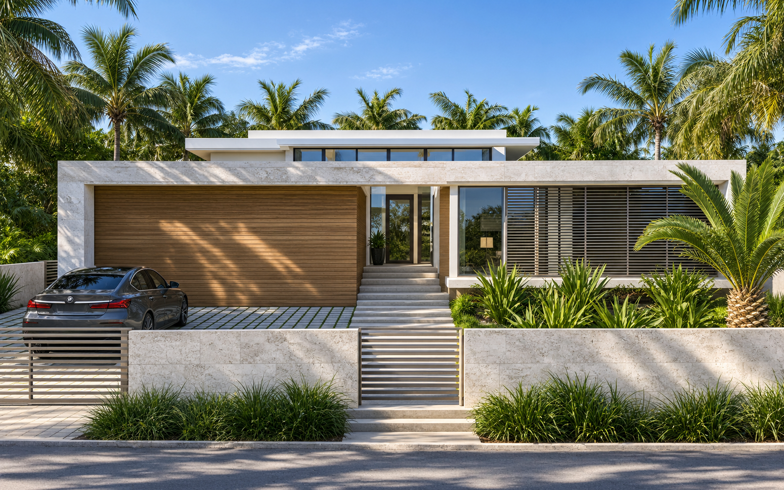 Russell Residence modern luxury home exterior