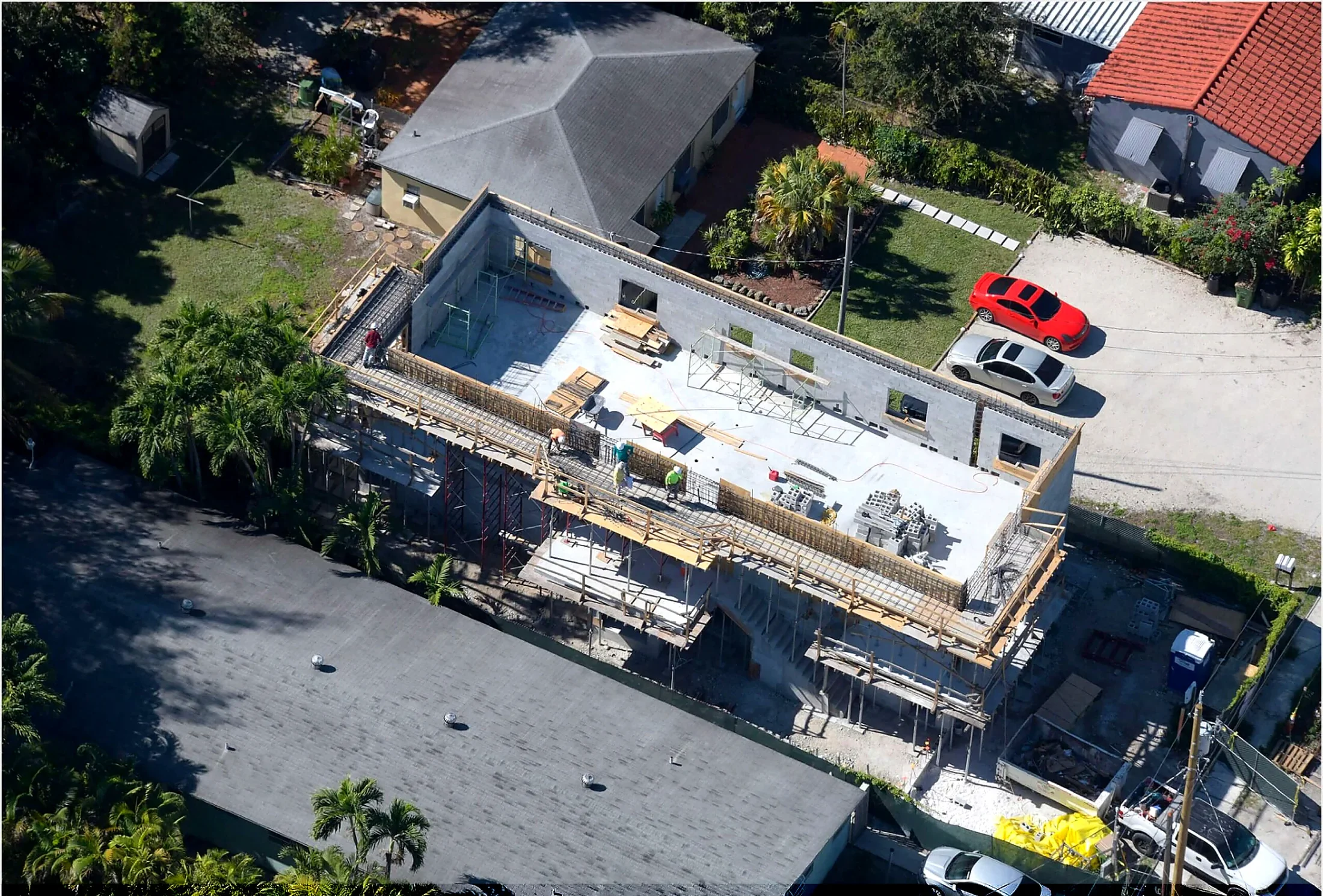 Nomi Senior Living structural construction progress