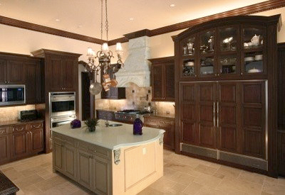 Royal Palm Yacht Club custom home kitchen