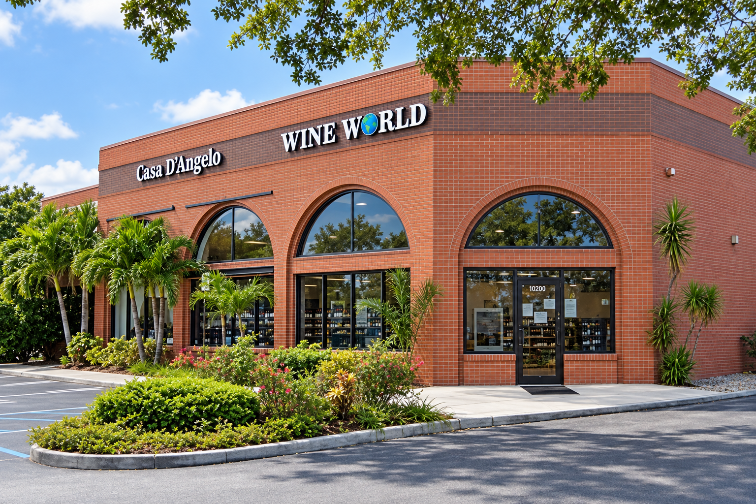 Wine World and Casa D’Angelo exterior by Danto Builders