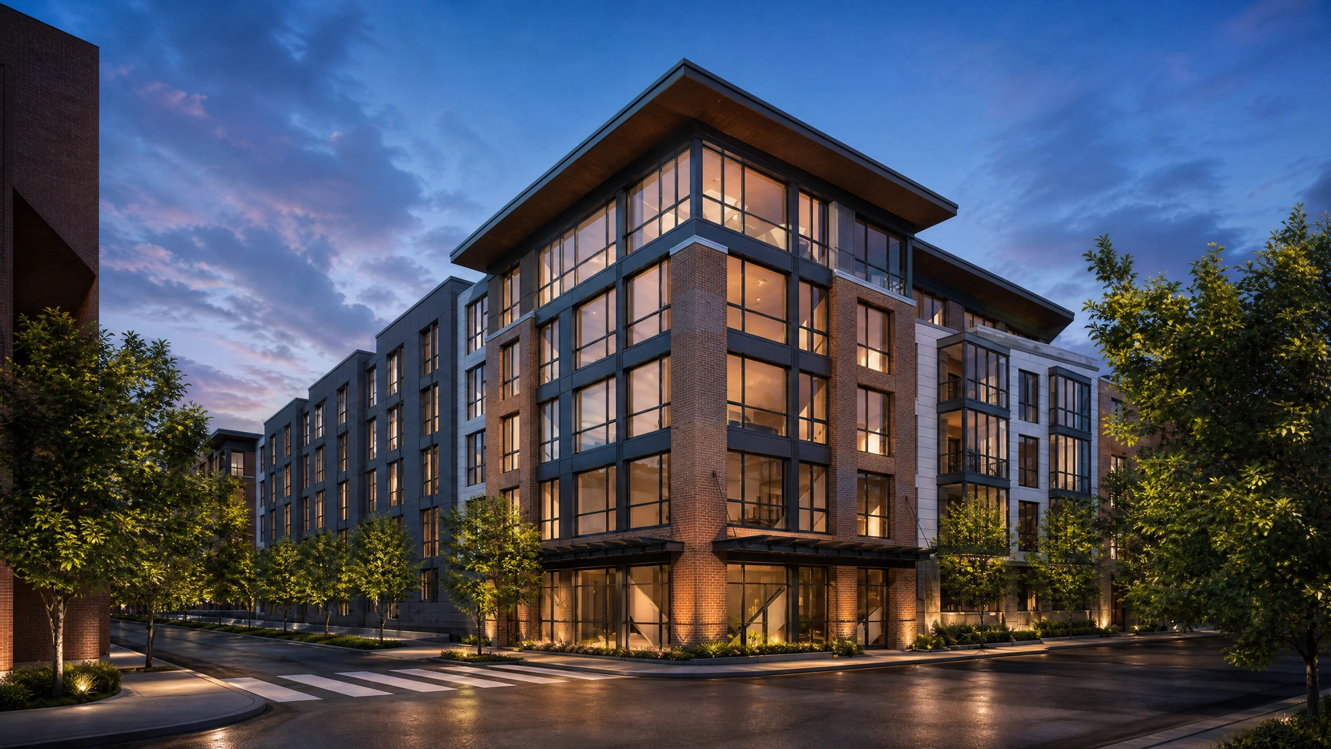 Au Sable multifamily concept rendering