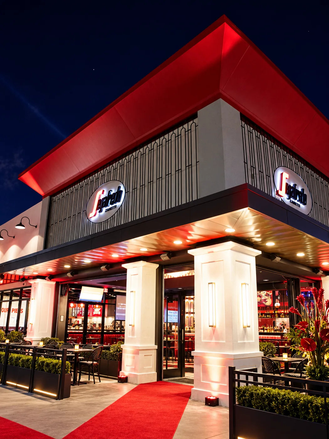 Segafredo restaurant interior built by Danto